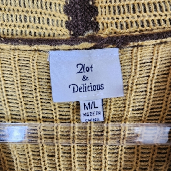 HOT & DELICIOUS WESTERN FRINGED CARDIGAN SWEATER - Picture 9 of 10